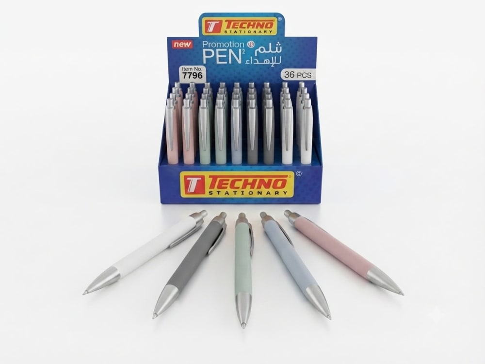STYLO A OFFRIR TECHNO 7796 — Couleur