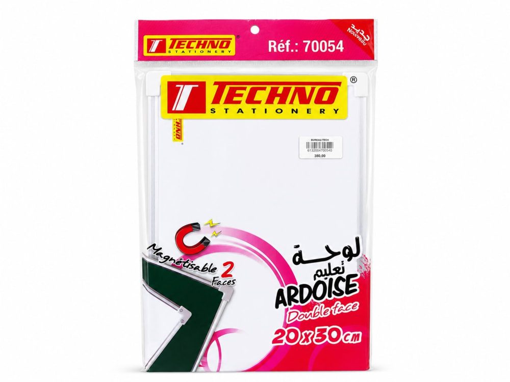 ARDOISE CADRE 20*30 TECHNO 70054 — blanc