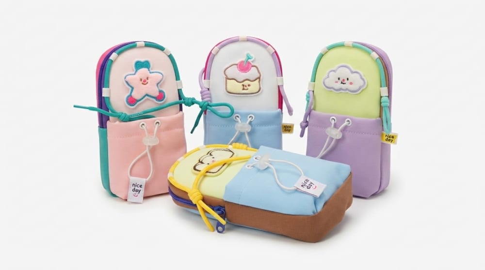 TROUSSE ECOLIER CLOUD TECHNO 8773 — rose