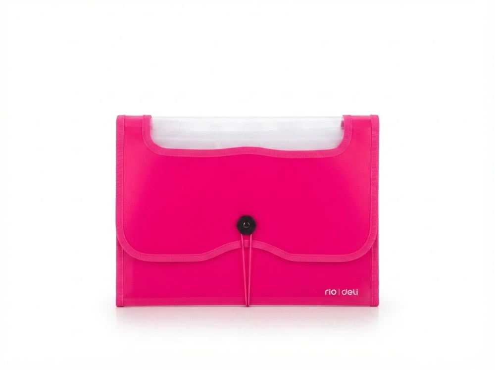 PORTE DOCUMENTS ALPHABITIQUE A4-7P 38127 — rose