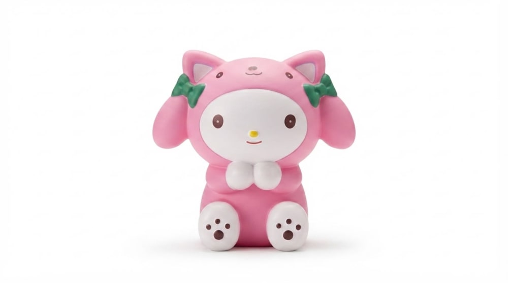 TIRLIRE DESSIN ANIME PL-8484 — rose