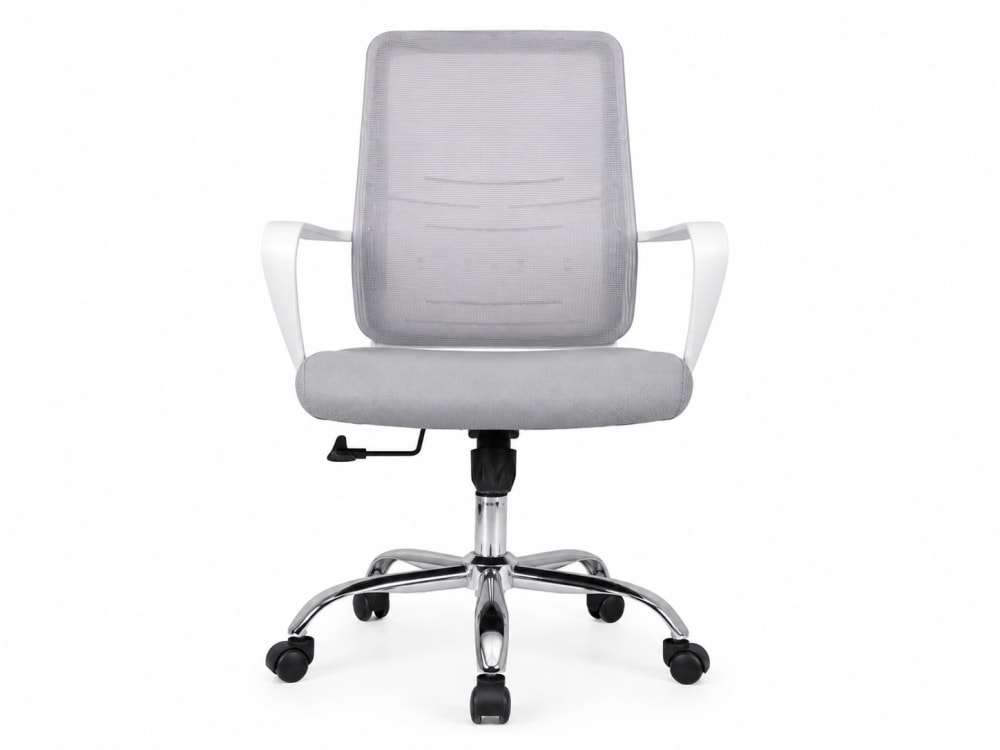 CHAISE OP-NOVA (Plastique Blanc-Gris) — gris