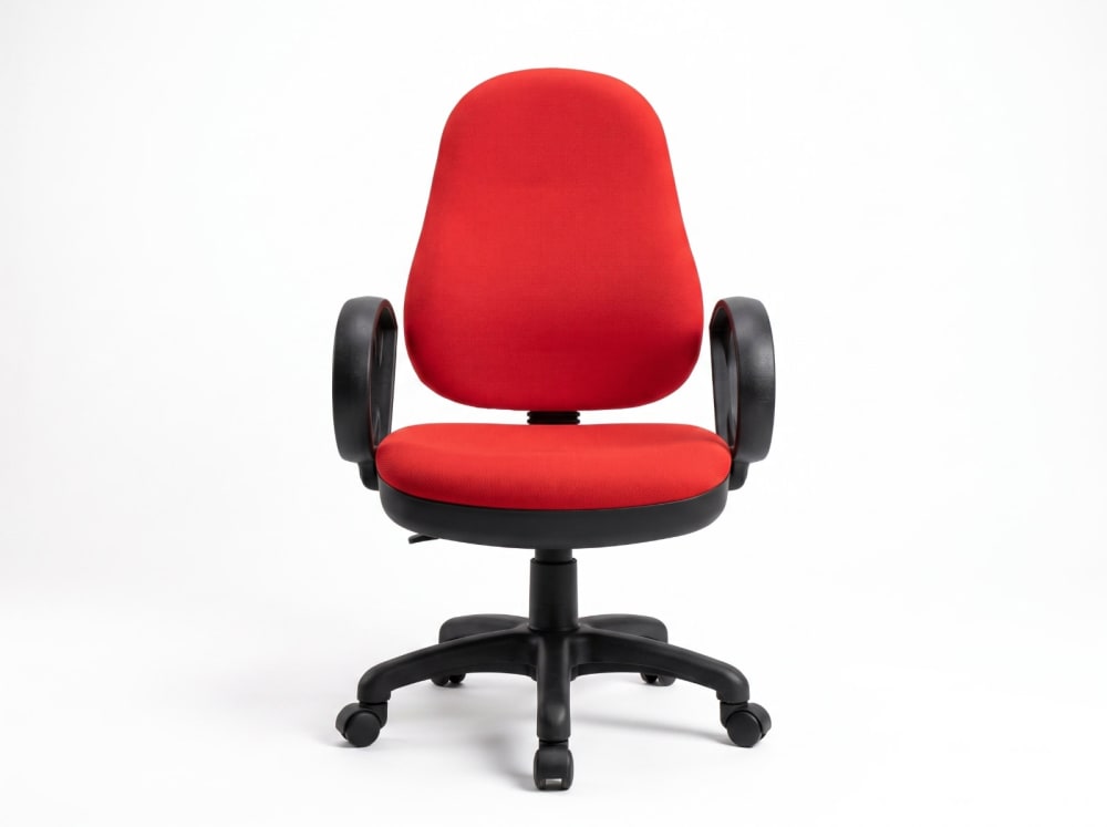CHAISE DACTYLO ROUGE ET BLUE — rouge