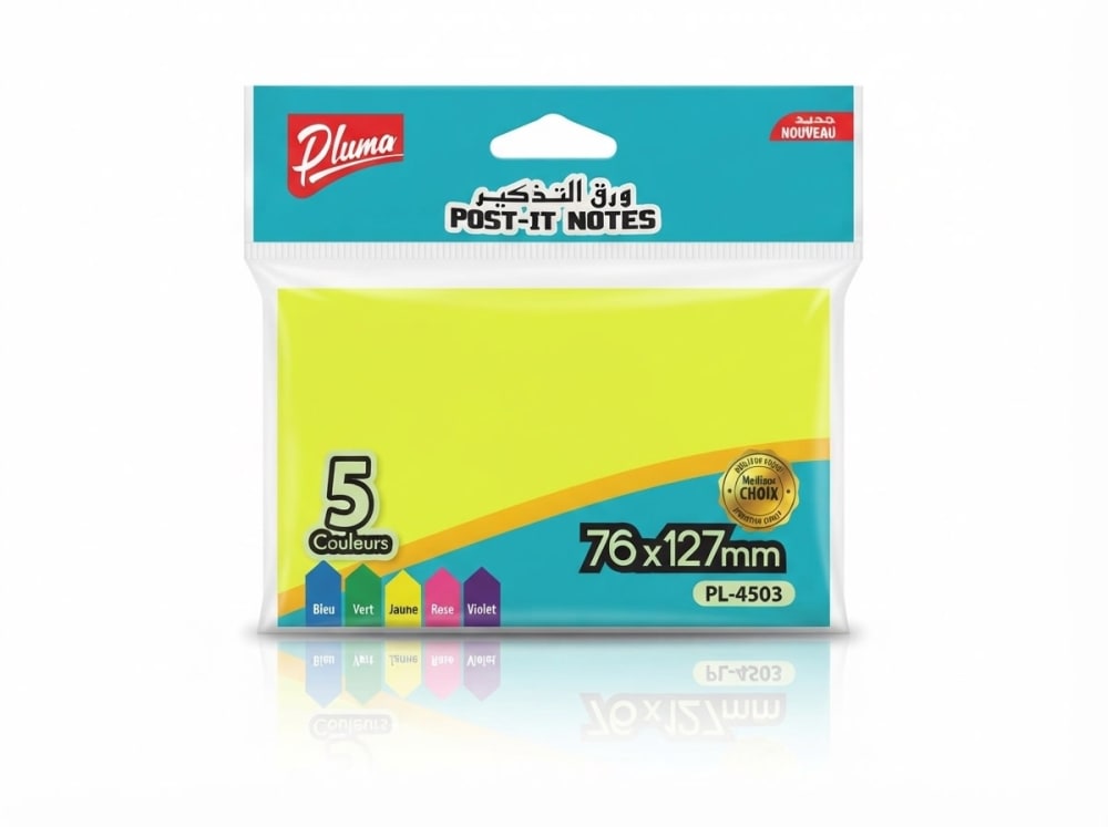 POST IT NOTE PLUMA PL 4502 — vert