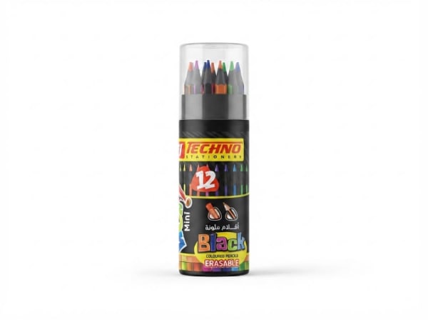 CRAYONS COULEUR WOW BLACK 12 PM 7322