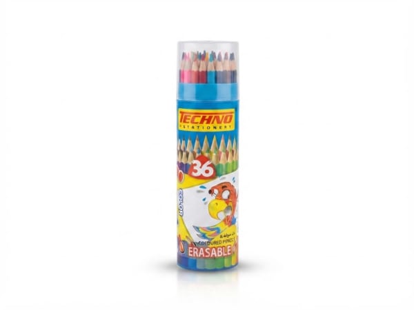 CRAYONS DE COULEUR WOW EFFACABLE BTE RONDE 36CL 5806