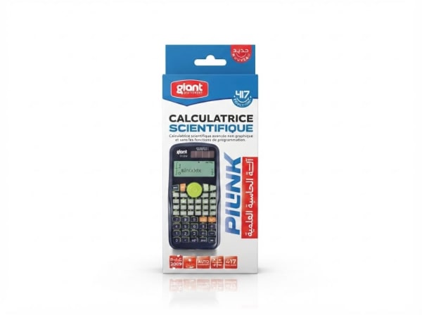 Calculatrice sientifique 417 FONCTIONS*GIANT*G-2009
