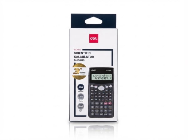 Calculatice sientifique DARK GREY D-1000MS DELI