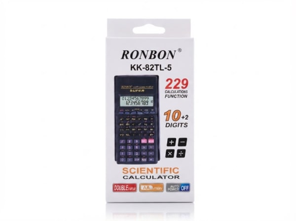 Calculatrice scient 82TL-5 NOIR RONBON/150 CTN