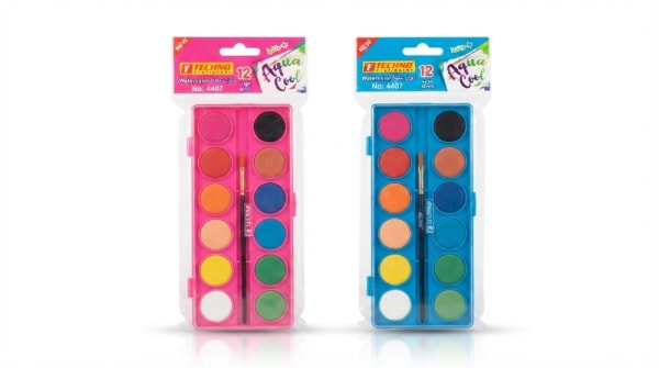 AQUARELLE AOUA COOL 12 PASTIELLES TECHNO 4407