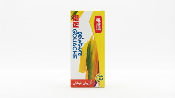PEINTURE GOUACHE 12ML DE 12 CLRS GAINT G-1523