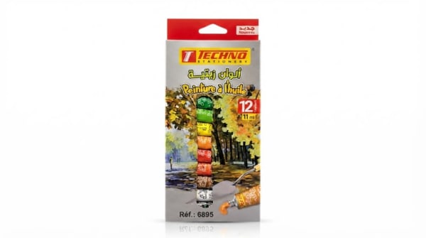 PEINTURE A L'HUILE DE 12 CLRS 6895