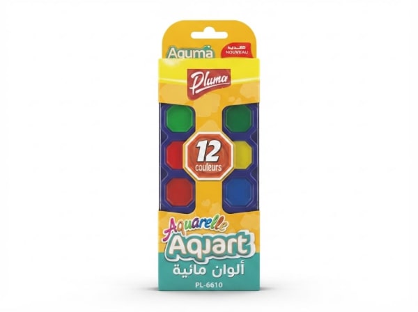 AQUARELLE PLUMA DE 12GM PL-6610