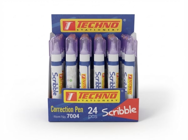 STYLO CORRECTEUR TETE EM METAL SCRIBBIE TECHNO 7004