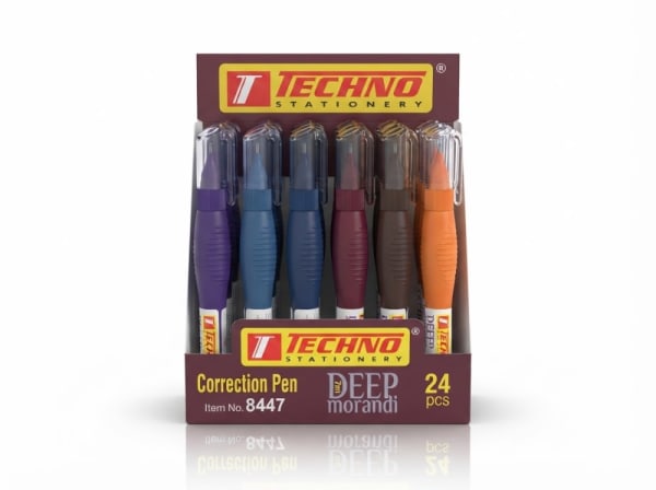 STYLO CORRECTEUR TETE EN METAL DEEP TECHNO 8447