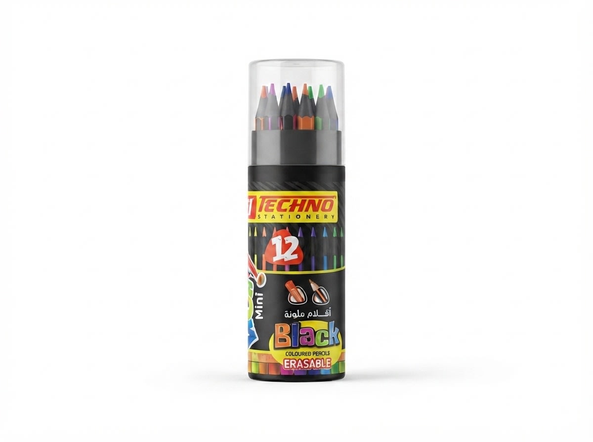 CRAYONS COULEUR WOW BLACK 12 PM 7322