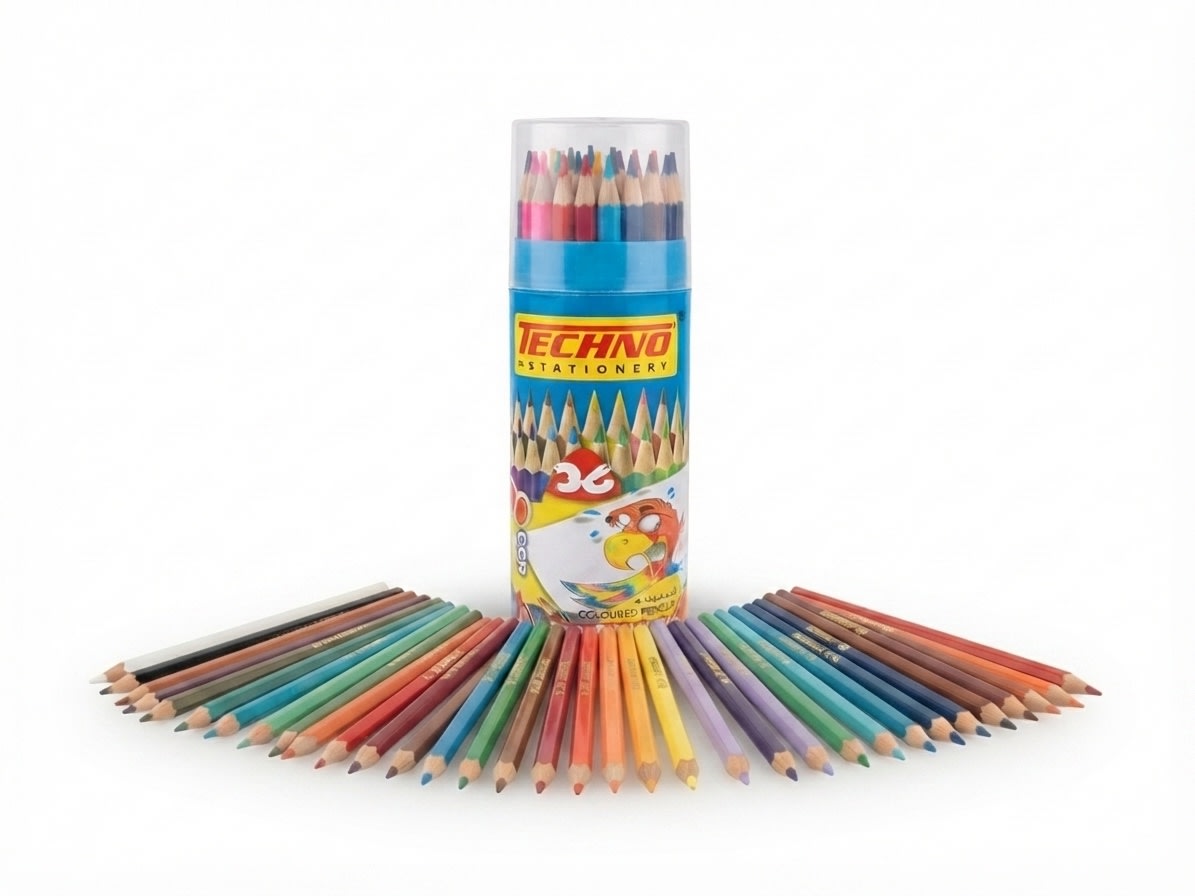 CRAYONS DE COULEUR WOW EFFACABLE BTE RONDE 36CL 5806