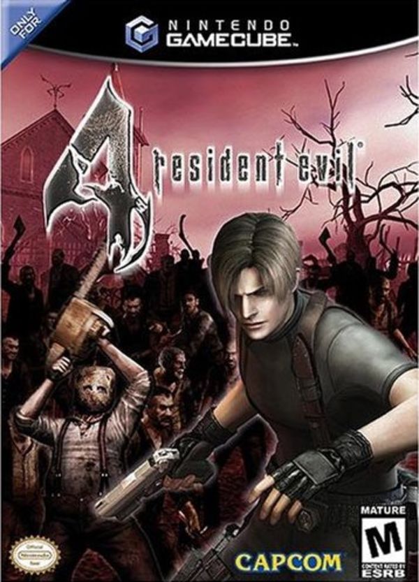 Resident Evil 4 (Gamecube) (2005) box art