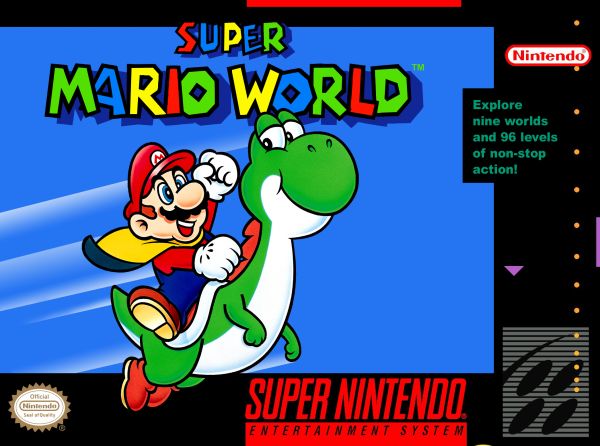 Super Mario World (1991) box art