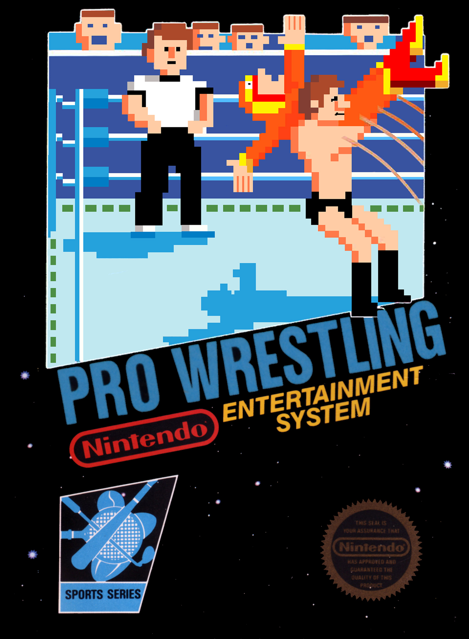 Pro Wrestling game for NES, which is not what this article is about