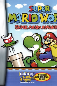 Super Mario World: Super Mario Advance 2 (2002) box art