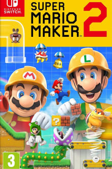 Super Mario Maker 2 (2019) box art