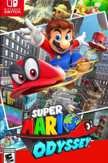 Super Mario Odyssey (2017) box art