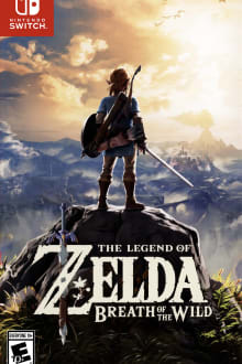 The Legend of Zelda: Breath of the Wild (2017) box art
