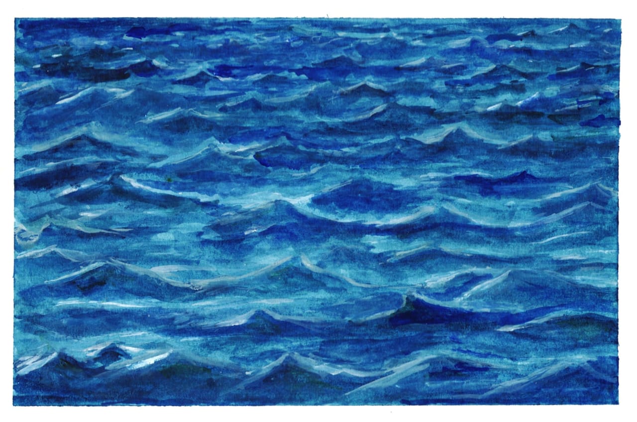 Ocean surface (study)