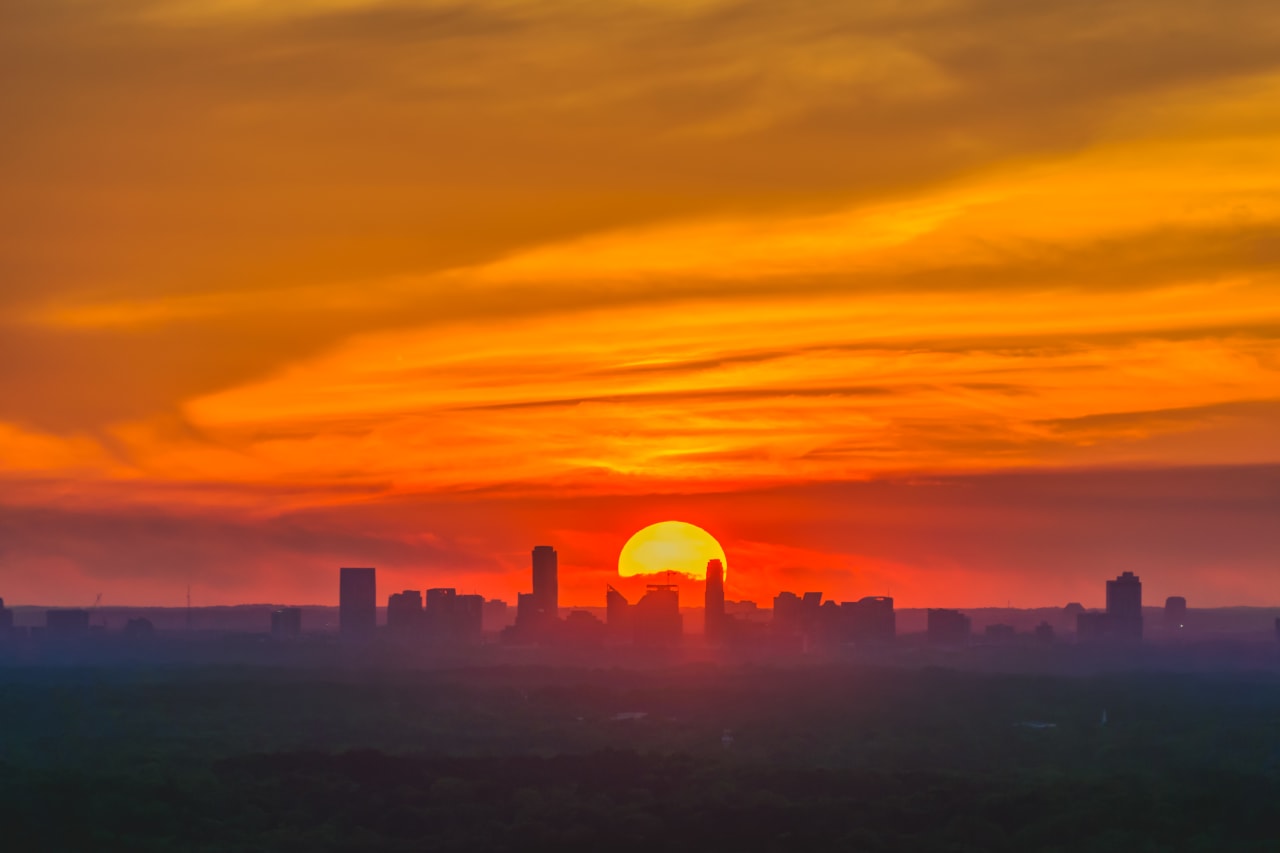 Sunset in Buckhead