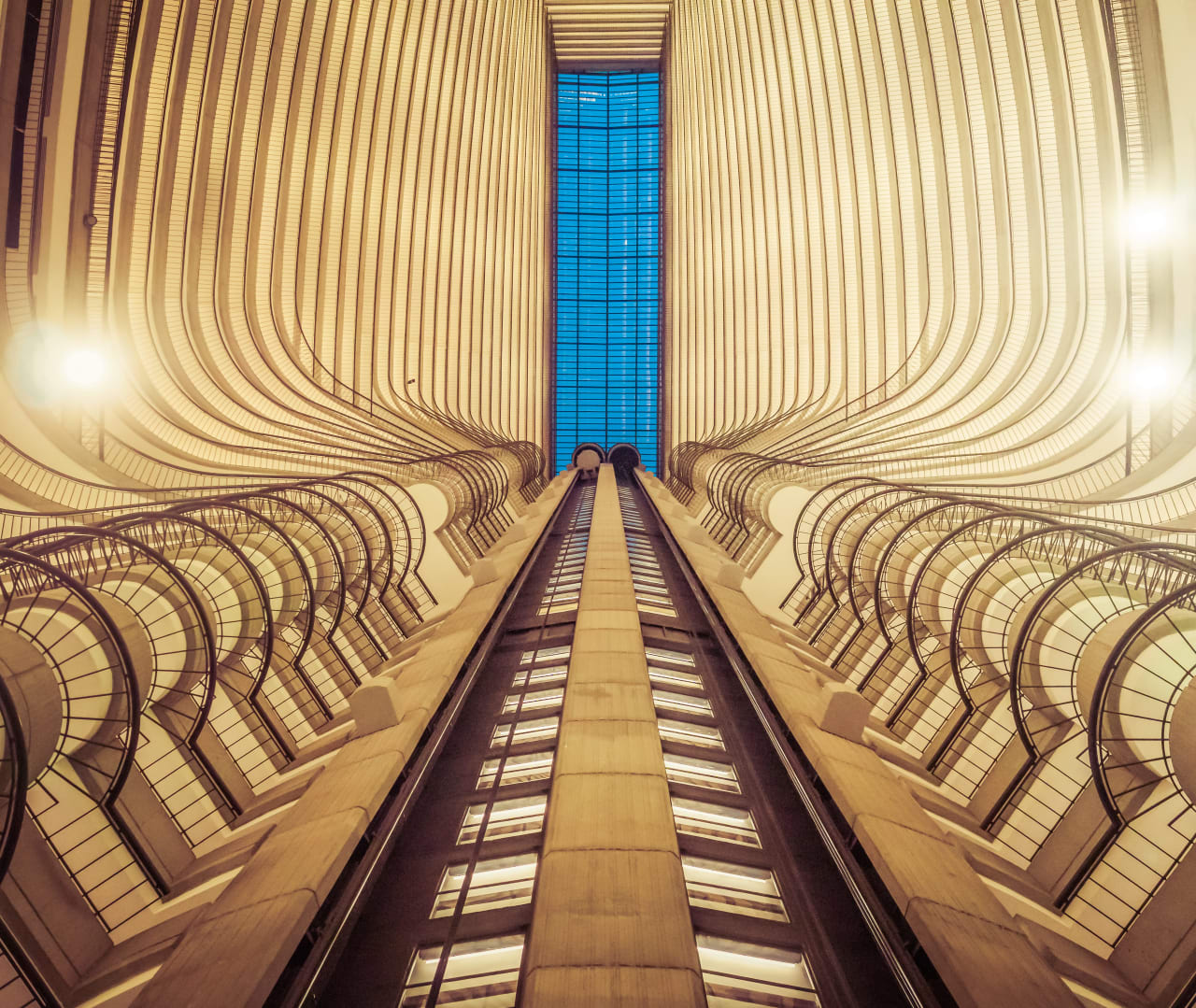 Straight up the Middle