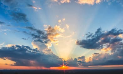 Buckhead Showers and Sunset