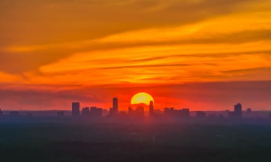 Sunset in Buckhead