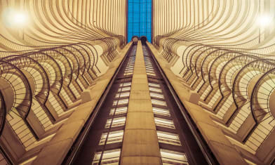 Straight up the Middle