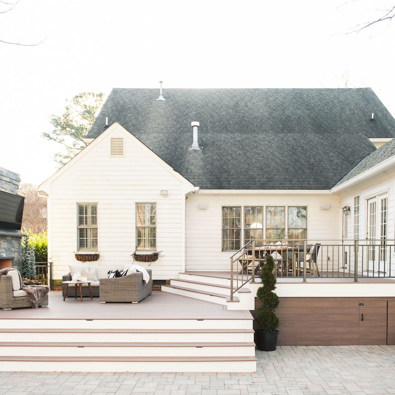 Tuckahoe Tiered Deck and Patio