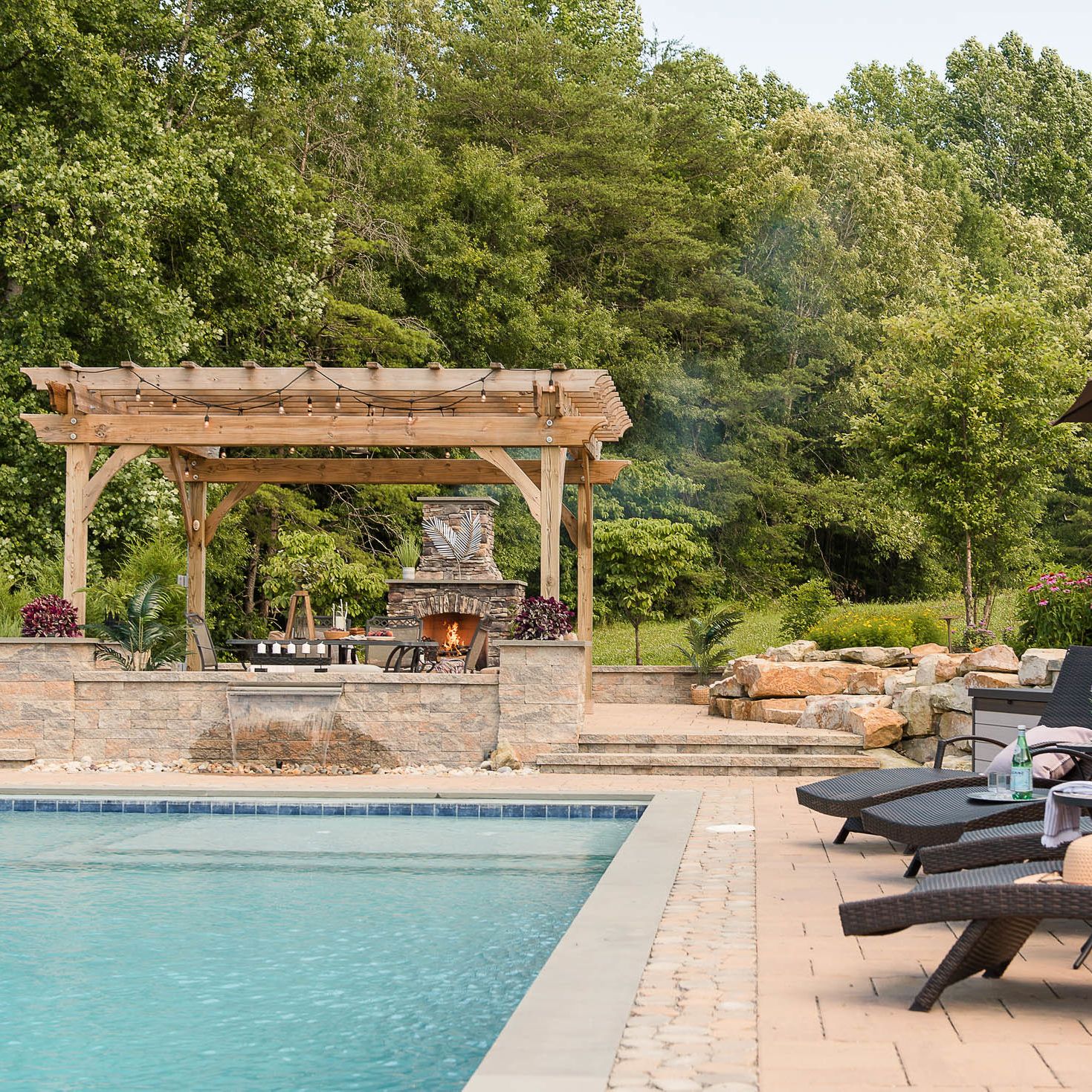 An Eco-Friendly Poolscape in Montpelier