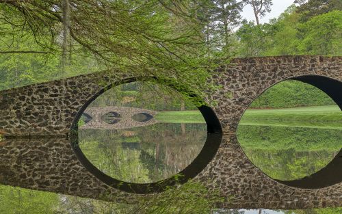 The Hogan and Nelson Bridges at Augusta National Golf Club