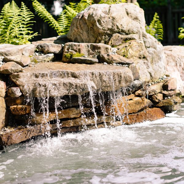 Naturalistic Ponds & Waterfalls