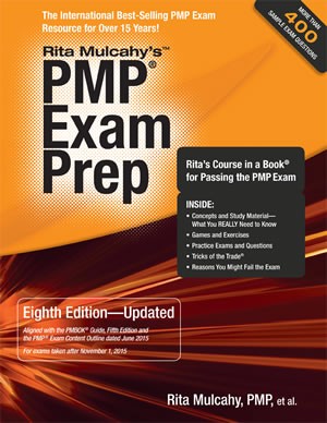 10 Reasons to buy Rita Mulcahy's PMP Exam Prep Book [Updated for PMBOK 5]