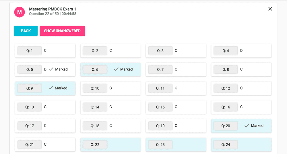 rmc pmp exam simulator