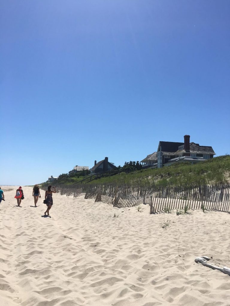 Hampton Dunes přímo jako z filmu.