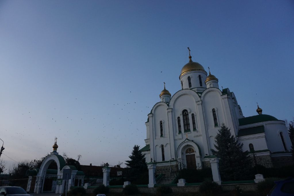 Lenka navštívila i kostel Nativity v hlavním městě Tiraspol.