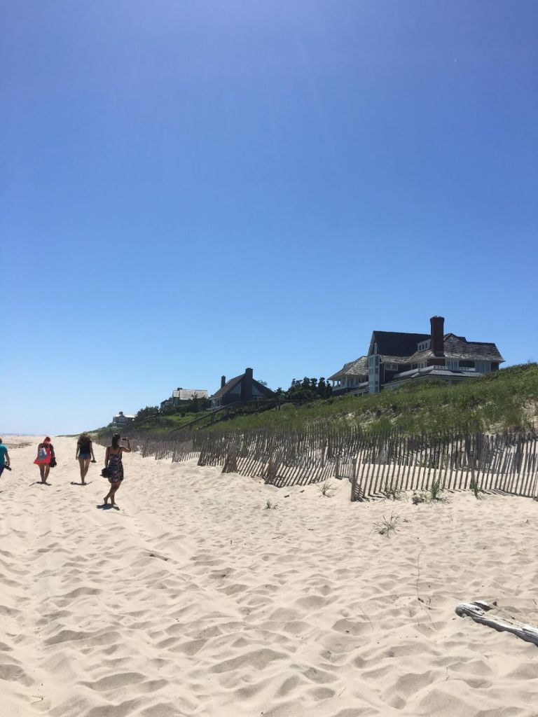 Hampton Dunes přímo jako z filmu.