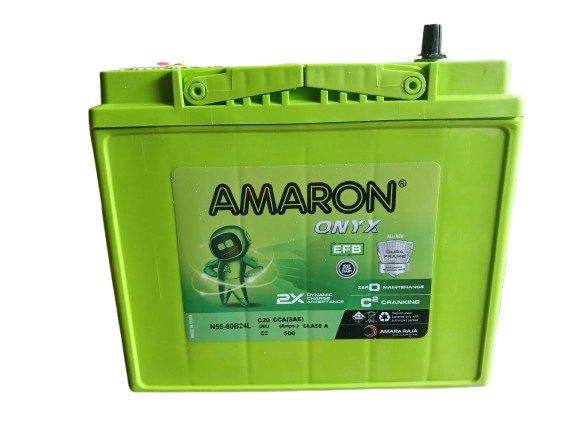 Amaron ONYX N55-80B24L Battery tyre