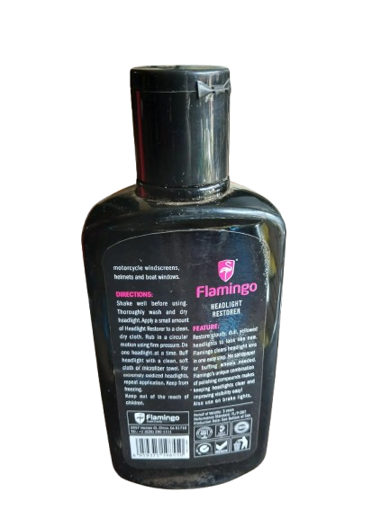 Flamingo Headloght Restorer tyre