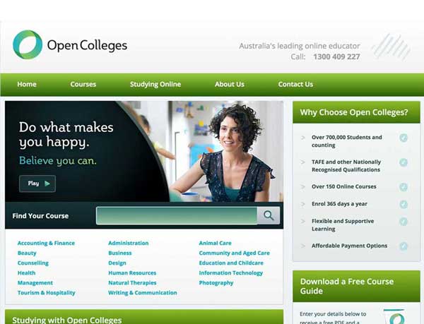 open colleges case study image