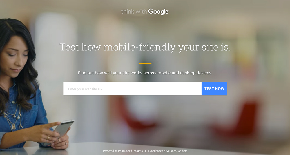 google page speed insights mobile friendly