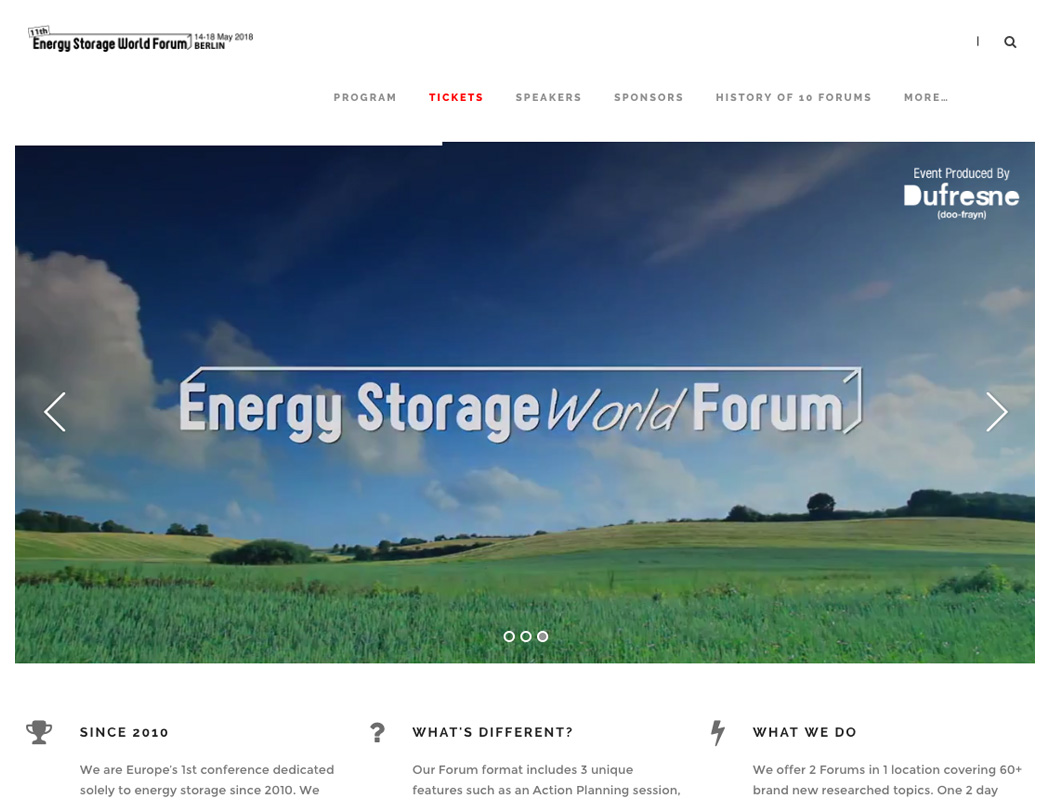 Energy Storage World Forum