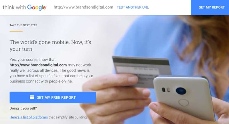 test my site - think with google mobile report test my site - think with google mobile report