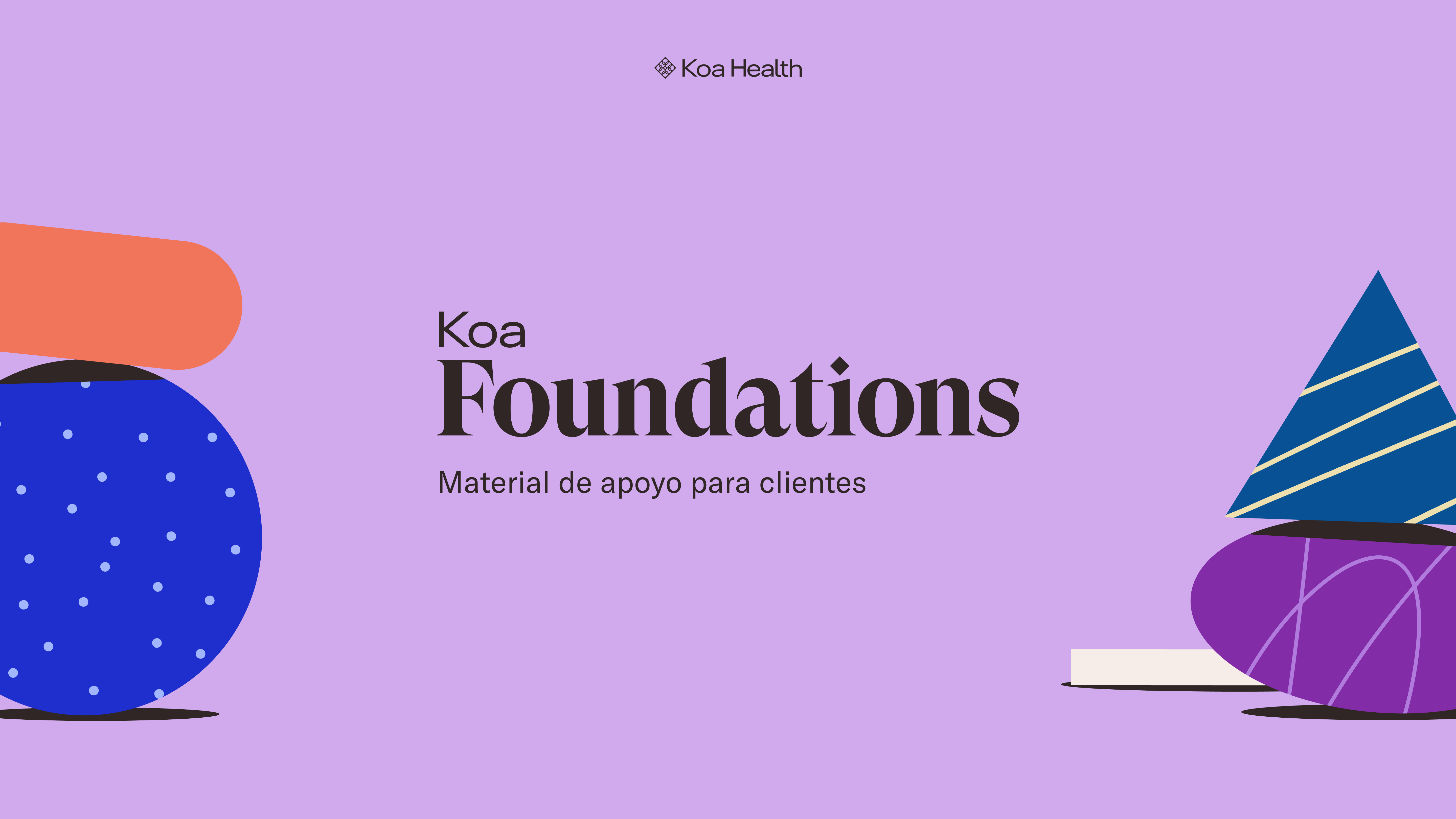 Koa Foundations Recursos brand identity, guideline and assets.